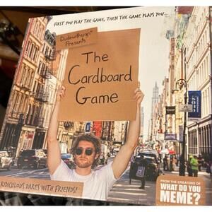 Dudewithsign Presents The Cardboard Game New/Sealed Fun With Friends